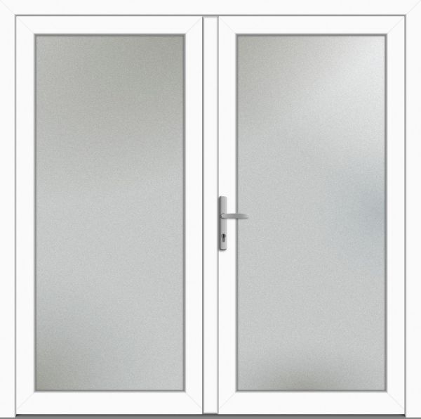 Kunststoff Nebeneingangstür "EMILY-Q" 71 mm 2-flügelig symm