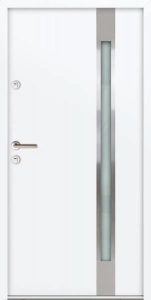 Aluminium-Stahl Nebeneingangstür &quot;LIDEJA&quot; 56 mm