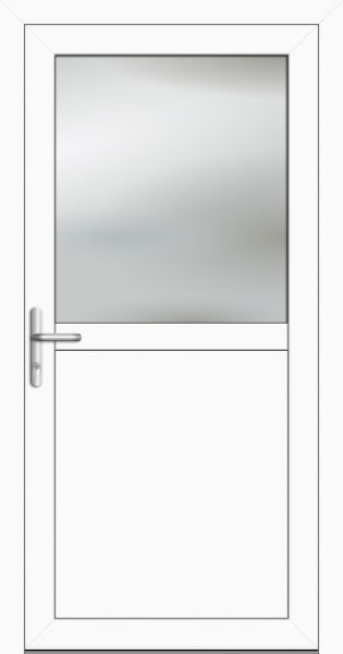 Aluminium Nebeneingangstür "PAULA-G" 69 mm