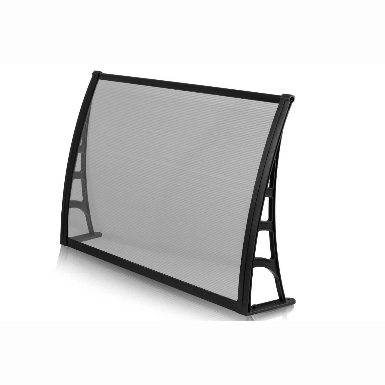 Polycarbonat Vordach LOTUS (Transparent)